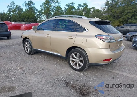 2010 Lexus Rx 350 z USA, uszkodzony, nr VIN 2T2ZK1BAXAC016464